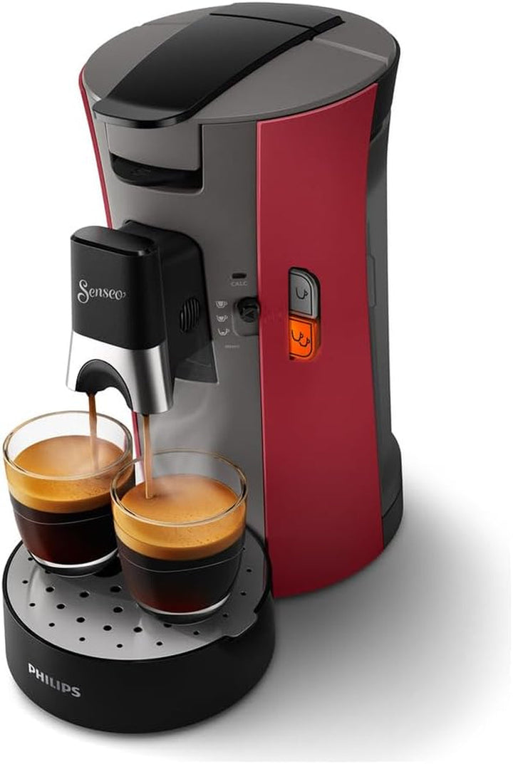 Philips Domestic Appliances CSA240/91 Aparat de cafea cu doze Senseo Select - Roșu intens