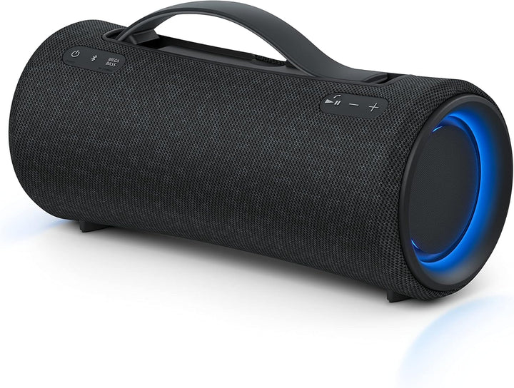 Sony SRS-XG300 - Difuzor Bluetooth portabil fără fir cu sunet puternic de petrecere și iluminare - rezistent la apă, baterie cu autonomie de 25 de ore, smartphone și încărcare rapidă - negru