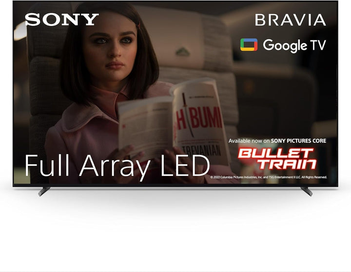 Sony BRAVIA XR, XR-50X90S, 50 Zoll Fernseher, Full Array LED, 4K HDR 120Hz, Google TV, Smart TV, Works with Alexa, Mit Exklusiven Ps5-Features, HDMI 2.1, Gaming-Menü Mit ALLM + VRR, 24 + 12M Garantie