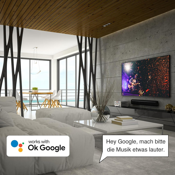 Telefunken Fernseher 50 Zoll Android Smart TV (4K UHD, HDR Dolby Vision, Triple-Tuner, Bluetooth, Dolby Atmos) D50U750X2CWI