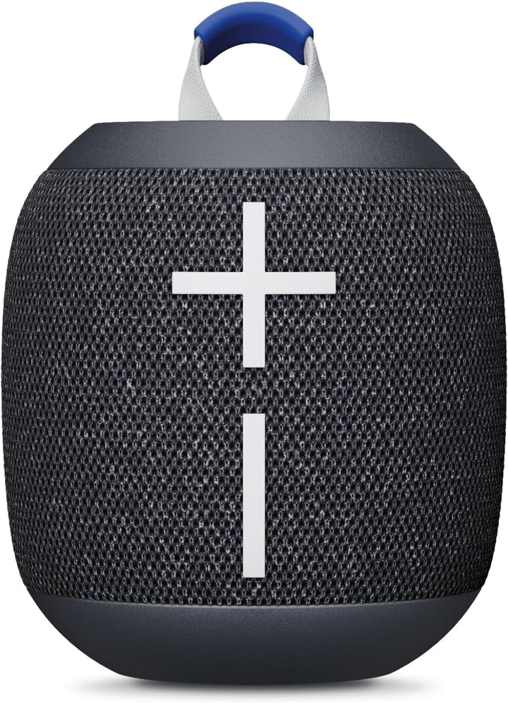 Ultimate Ears Wonderboom 4 - Difuzor Bluetooth portabil, rezistent la apă, cu sunet bogat și profund la 360 de grade, rezistent la praf, difuzor plutitor cu o rază de acțiune de 40 m - albastru