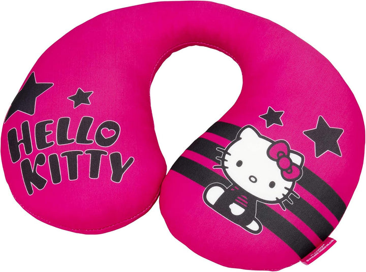 Pernă de gât HELLO KITTY Star pentru băieți și fete. Confortabilă și funcțională. Universală, 100% lavabilă.