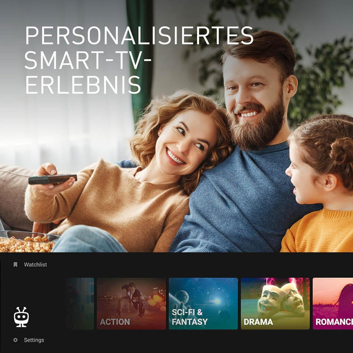 Panasonic TB-43W60AEZ, W60 Serie 43 Zoll 4K Ultra HD LED Smart TV, 2024, Tivo, 4K-Farbengine, Dolby Vision & Atmos, Game Mode Plus, Für EIN Außergewöhnliches Visuelles Erlebnis