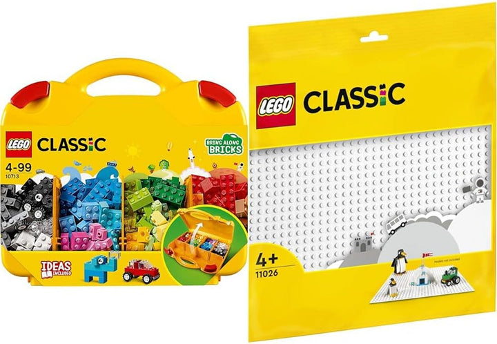 LEGO 10713 Classic Brick Starter Set - Sortarea culorilor cu cutie de depozitare, cadou creativ, jucărie pentru copii pentru fete și băieți de la 4 ani