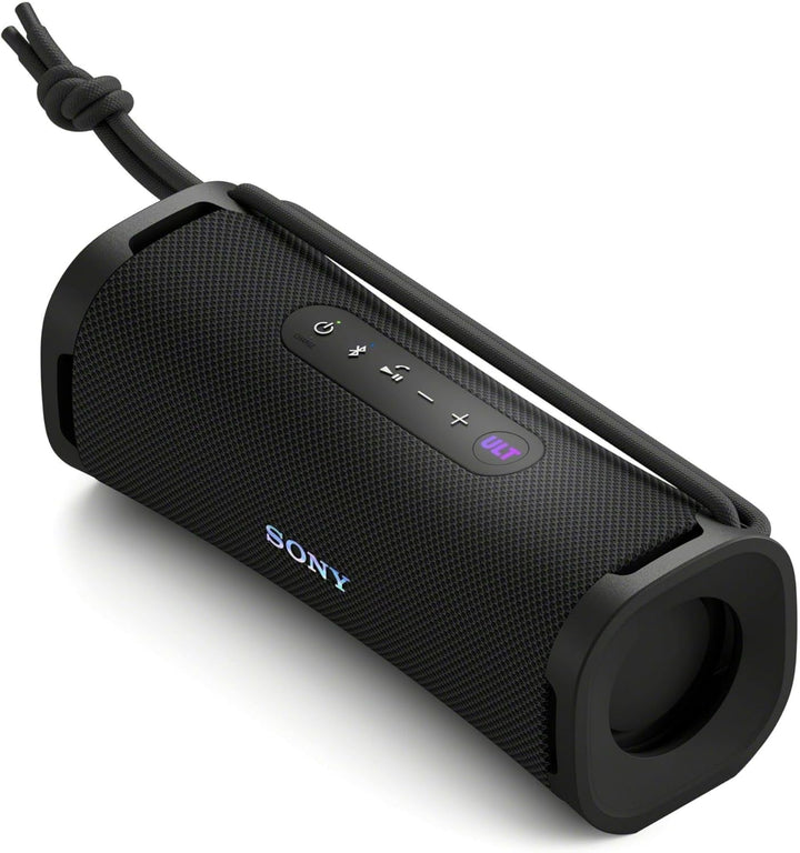 Sony ULT Field 1 - Difuzor Bluetooth portabil fără fir cu sunet ULT Power, bas puternic, IP67, rezistent la apă, praf, șocuri, baterie 12H, calitate clară a vorbirii, în aer liber - negru