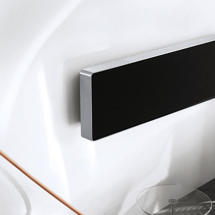 Bang & Olufsen Beosound Stage – Dolby Atmos Soundbar Für TV Und Musik, Leistungsfähiger Multiroom Wifi Und Bluetooth Lausprecher Mit HDMI - Aluminium Und Schwarz