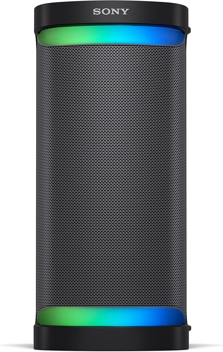 Sony SRS-XP700 Difuzor puternic pentru petreceri Bluetooth cu sunet de petrecere omnidirecțional, iluminare și baterie 25H (IPX4, MEGA BASS, încărcare rapidă, Party Connect) Negru, SRSXP700B.CEL
