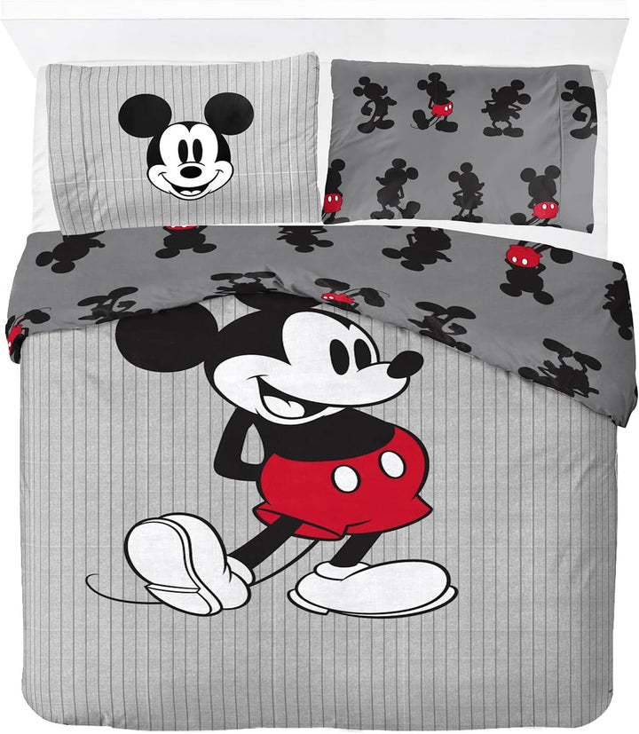 Jay Franco Disney Lilo Und Stitch Blumige Bettwäsche Für Eine Person – Kinderbettwäsche Set Inklusive 50 X 70 Cm Kopfkissenbezug, Maschinenwaschbare Baumwollbettwäsche