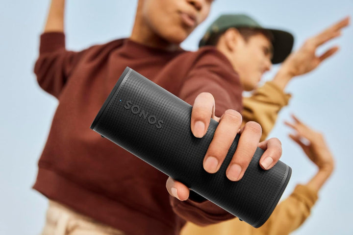 Sonos Roam 2 Difuzor WLAN extrem de compact, mobil - Rezistent la apă - Autonomie 10 ore - Negru