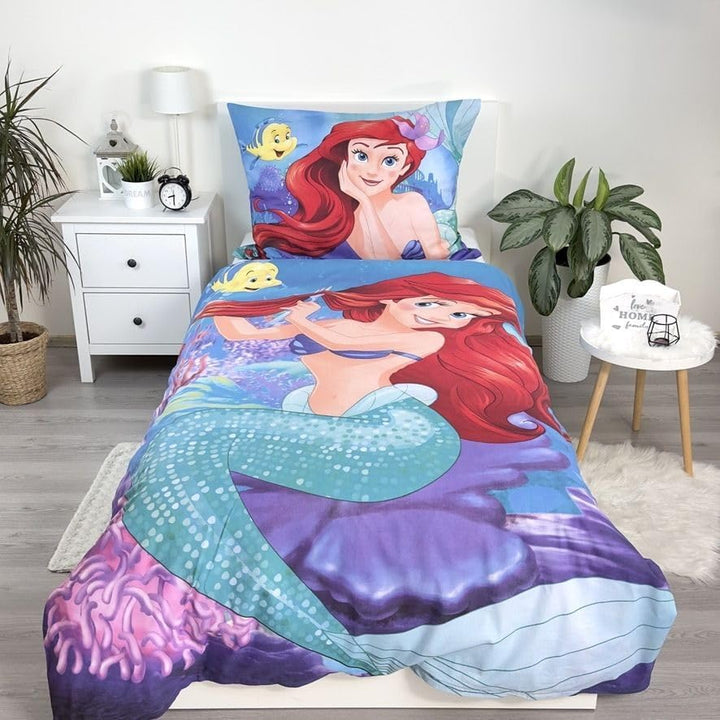 Disney Character Kinder Bettwäsche Mit Reißverschluss Bettbezug Und Kissenbezug 70 X 90 Cm, Baumwolle, Mehrfarbig, 200 X 140 X 0.5 Cm
