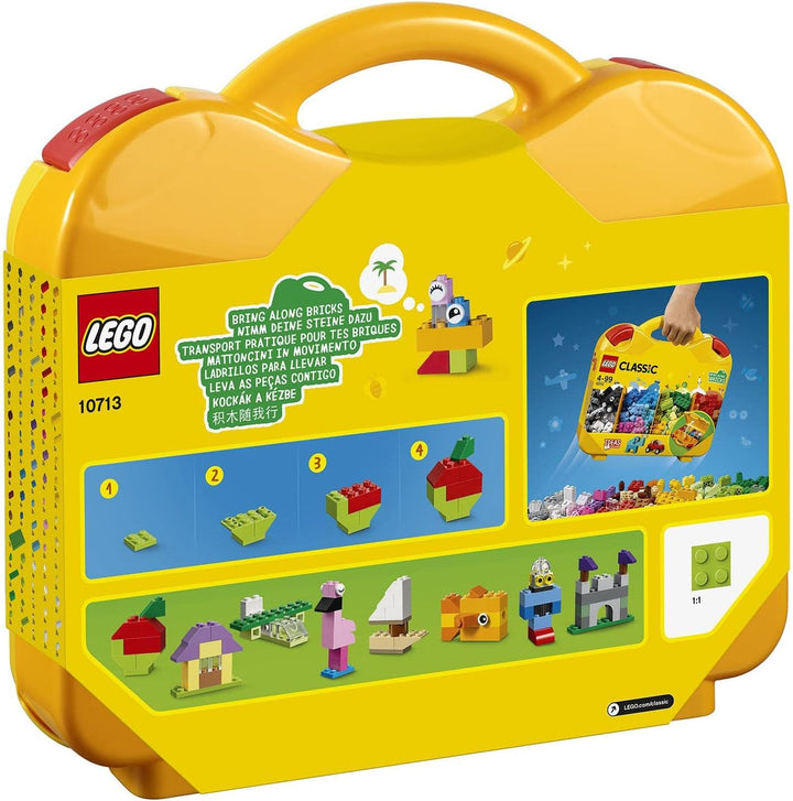 LEGO 10713 Classic Brick Starter Set - Sortarea culorilor cu cutie de depozitare, cadou creativ, jucărie pentru copii pentru fete și băieți de la 4 ani