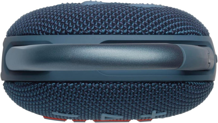 JBL Clip 5 - albastru - boxă portabilă Bluetooth cu sunet JBL Pro, bas profund și funcție Playtime Boost - rezistentă la apă și praf - 12 ore de funcționare