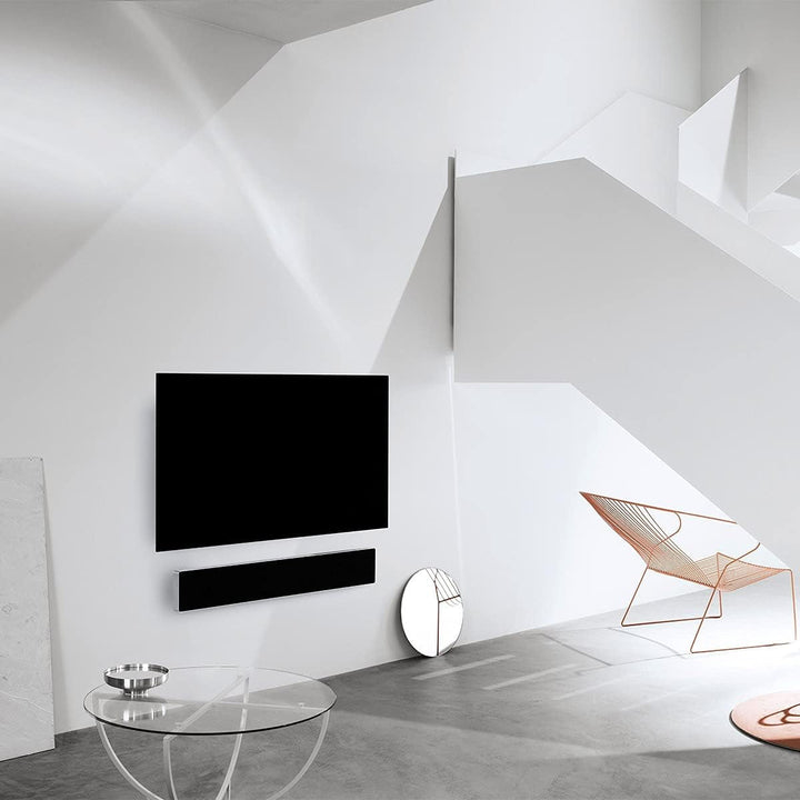 Bang & Olufsen Beosound Stage – Dolby Atmos Soundbar Für TV Und Musik, Leistungsfähiger Multiroom Wifi Und Bluetooth Lausprecher Mit HDMI - Aluminium Und Schwarz