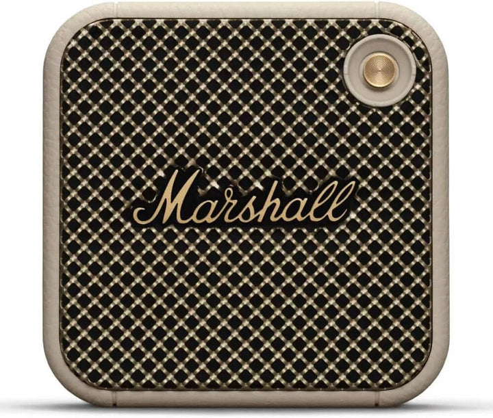 Marshall Willen II Difuzor Bluetooth, fără fir, peste 17+ ore de redare, IP67 rezistent la apă - negru și alamă