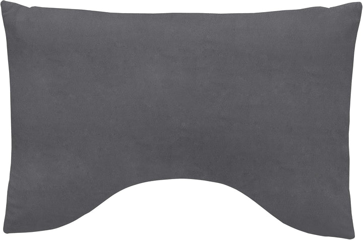 Traumnacht Exklusiv pernă de dormit specială cu spumă visco-elastică, 40 X 60 cm, gri, certificată Oeko-Tex, produsă în conformitate cu standardul de calitate german