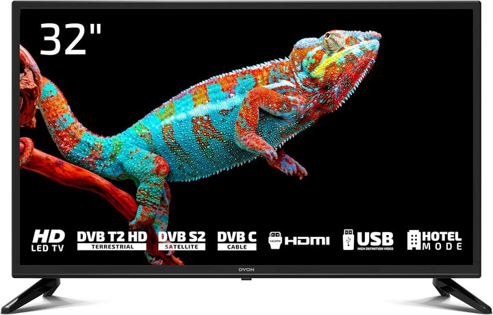DYON Movie Smart 24 VX 60 Cm (24 Zoll) Fernseher (HD Smart TV, HD Triple Tuner (DVB-C/-S2/-T2), App Store, Prime Video, Netflix, Youtube, DAZN, Disney+) [Mod. 2023]…