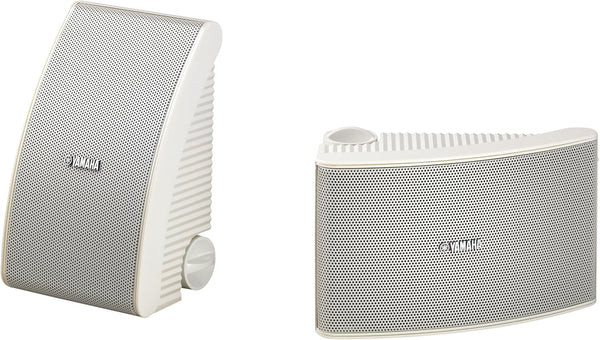 Yamaha NS-AW392 2-Wege Außenlautsprecher (120 Watt, 86 Db) 1 Paar Weiß