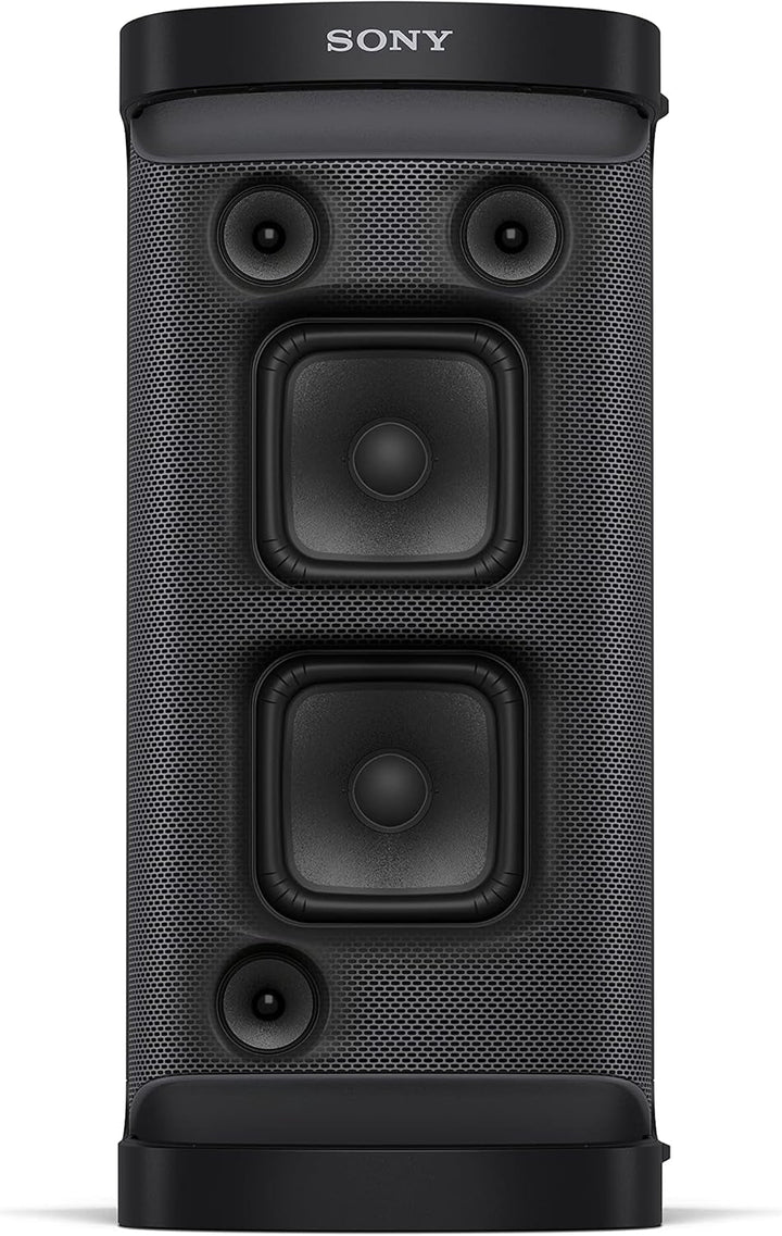 Sony SRS-XP700 Difuzor puternic pentru petreceri Bluetooth cu sunet de petrecere omnidirecțional, iluminare și baterie 25H (IPX4, MEGA BASS, încărcare rapidă, Party Connect) Negru, SRSXP700B.CEL