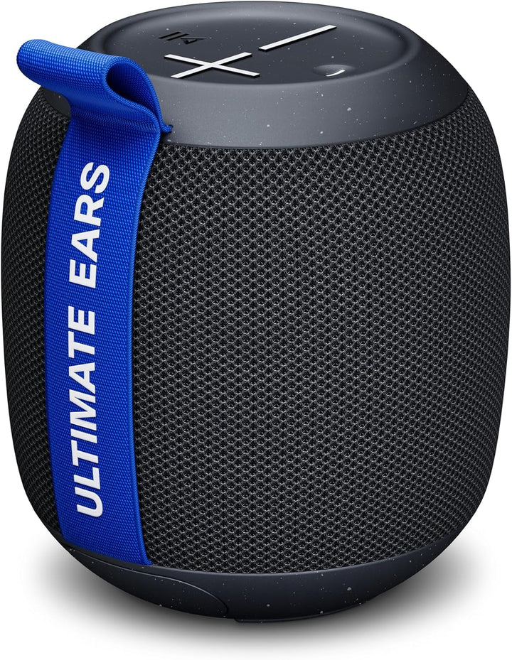Ultimate Ears Wonderboom 4 - Difuzor Bluetooth portabil, rezistent la apă, cu sunet bogat și profund la 360 de grade, rezistent la praf, difuzor plutitor cu o rază de acțiune de 40 m - albastru