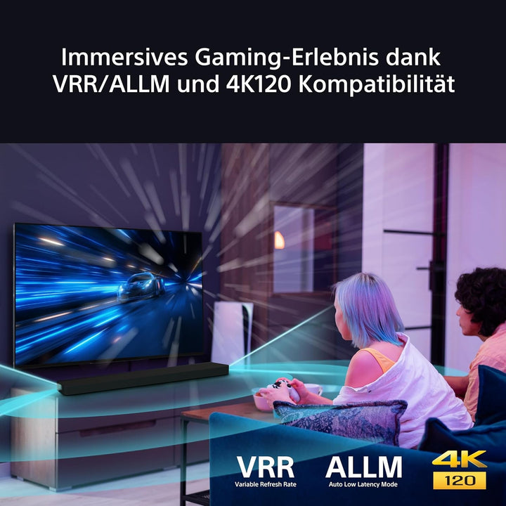 Sony BRAVIA Theatre Bar 8 Dolby Atmos Soundbar Für Fernseher, 11 Lautsprecher, Wifi, Bluetooth, 360 Spatial Sound Mapping, Modell 2024