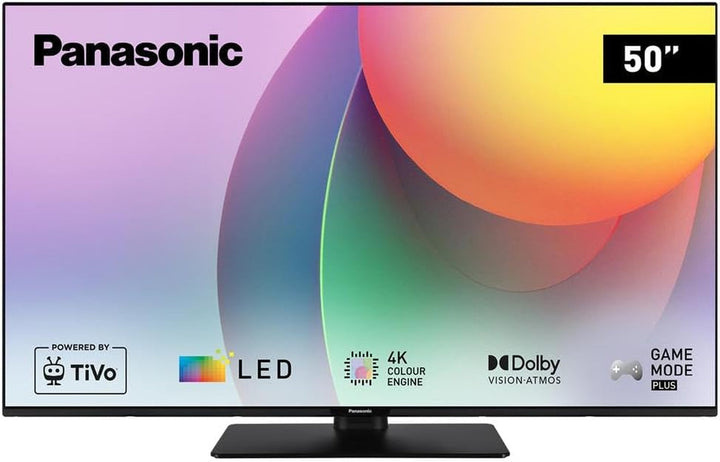 Panasonic TB-43W60AEZ, W60 Serie 43 Zoll 4K Ultra HD LED Smart TV, 2024, Tivo, 4K-Farbengine, Dolby Vision & Atmos, Game Mode Plus, Für EIN Außergewöhnliches Visuelles Erlebnis