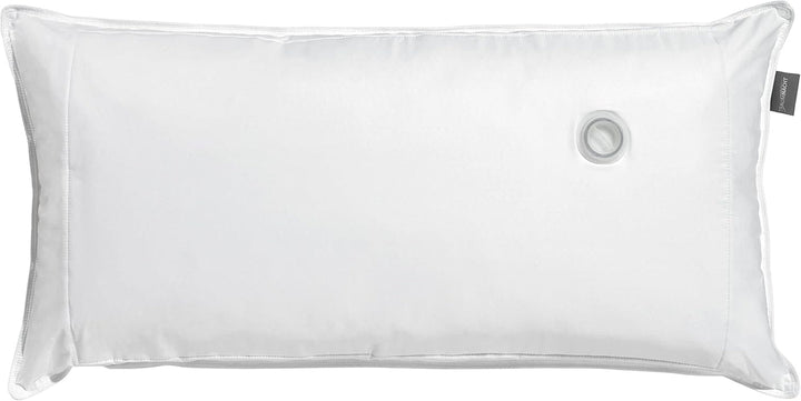 Traumnacht pernă ortopedică cu apă cu cantitate de umplutură reglabilă, capac din bumbac 100%, 40 X 80 Cm, Dezvoltat în Germania - Produs în UE, Alb, 1 bucată (1 pachet)