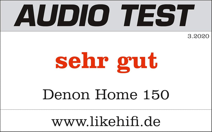 Denon Home 150 difuzor multiroom, difuzor hi-fi cu HEOS Built-In, Alexa integrat, WLAN, Bluetooth, USB, Airplay 2, Hi-Res Audio, negru