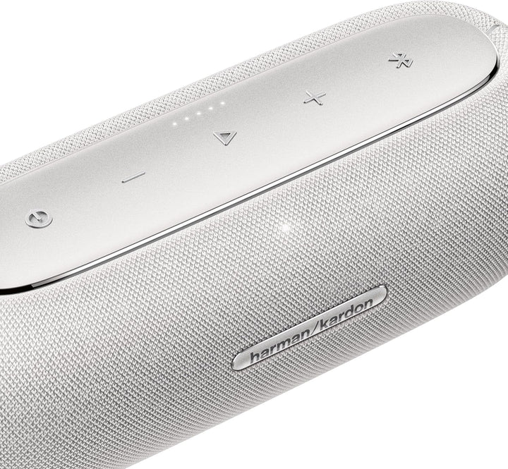 Difuzor Bluetooth Harman Kardon Luna în gri - Difuzor Bluetooth portabil, rezistent la apă - Autonomie de până la 12 ore