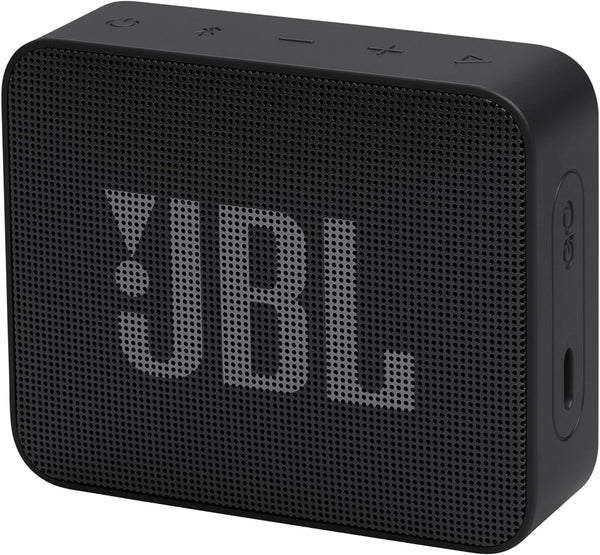 JBL GO Essential 2, Difuzor Bluetooth portabil cu sunet original Pro, până la 5 ore de funcționare a bateriei, cu design impermeabil IP67, negru