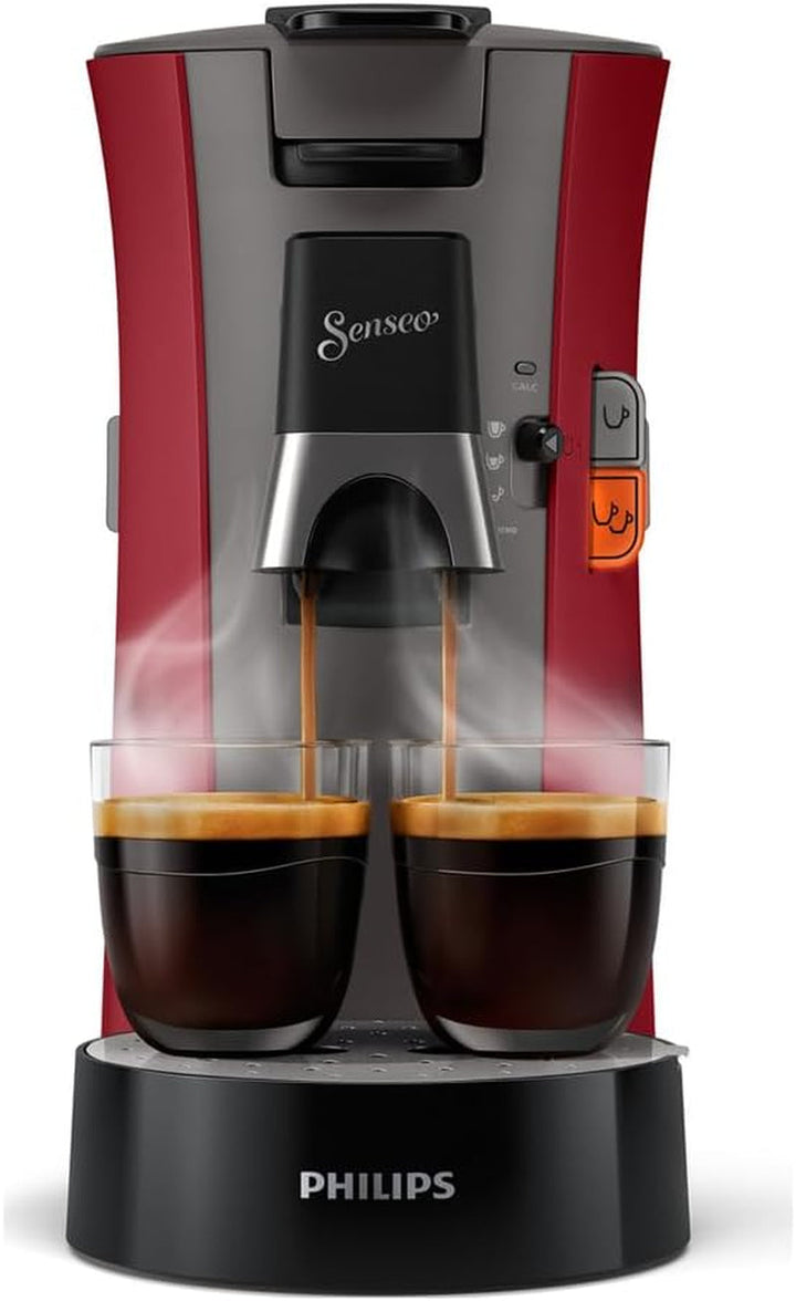 Philips Domestic Appliances CSA240/91 Aparat de cafea cu doze Senseo Select - Roșu intens