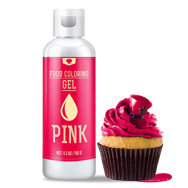Lebensmittelfarbe Gel - 150G Konzentrierte Gel Lebensmittel Farben Zum Backen, Kuchen Dekorieren, Kekse Und Macaron - Zuckerfrei Food Coloring Für Getränken, Osterei, DIY Seifen Und Basteln (Weiß)