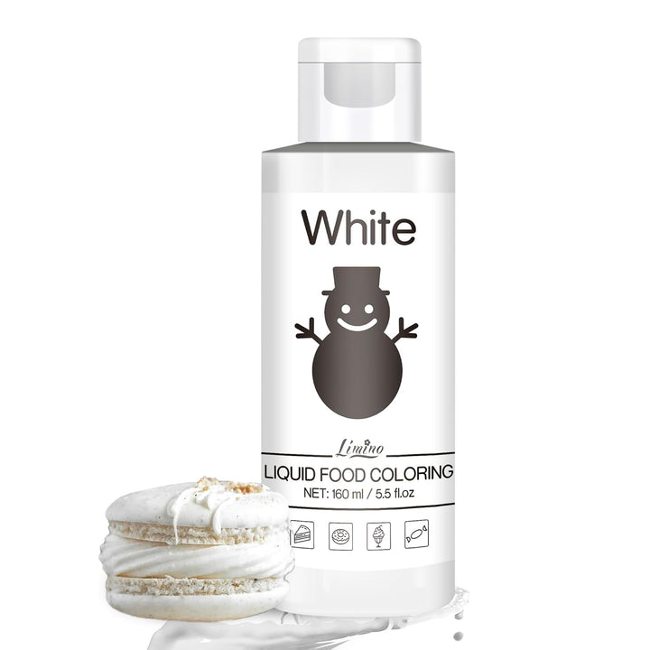 Lebensmittelfarbe - 160Ml Flüssige Lebensmittel Farben Für Kuchen, Backen, Kekse, Macaron - Zuckerfrei Konzentrierte Farbe Food Coloring Für Tortendeko, Getränken, Osterei, DIY Slime (Rot)